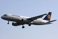 D-AIZB @ EGLL - Lufthansa, on approach to runway 27L. - by Howard J Curtis