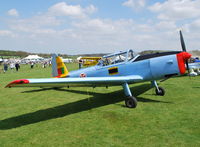 G-BARS @ EGHP - Chipmunk 22 at Popham. Ex RAF serial WK520. - by moxy