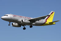 D-AGWI @ EGLL - Germanwings, on approach to runway 27L. - by Howard J Curtis