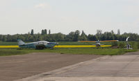 F-BUSP @ LFGF - the aircraft on the left - by olivier Cortot