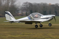 G-CEVS @ EGBR - Cosmik EV-97 Teameurostar UK  at The Real Aeroplane Club's Spring Fly-In, Breighton Airfield, April 2013. - by Malcolm Clarke