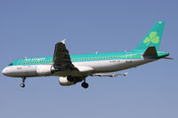 EI-DVG @ EGLL - Aer Lingus, on finals for runway 27L. - by Howard J Curtis