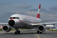 OE-LBP @ LOWW - Austrian Airlines Airbus 320 with Tyrolean sticker - by Dietmar Schreiber - VAP