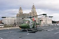 XZ612 - Taken on board HMS Illustrious, Royal Marine Lynx AH 7 - by Ron Roberts