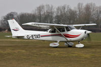 G-ETAT @ EGBR - Cessna 172S Skyhawk at The Real Aeroplane Club's Spring Fly-In, Breighton Airfield, April 2013. - by Malcolm Clarke