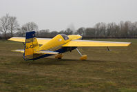 G-CBHR @ EGBR - Laser Z200 at The Real Aeroplane Club's Spring Fly-In, Breighton Airfield, April 2013. - by Malcolm Clarke