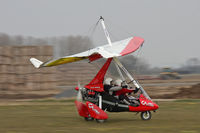 G-GTSO @ EGBR - Mainair Pegasus Quik at The Real Aeroplane Club's Spring Fly-In, Breighton Airfield, April 2013. - by Malcolm Clarke