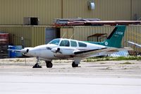 C-FEQK @ CYWG - Beech 95-B55 Baron [TC-1374] Winnipeg-International~C 25/07/2008 - by Ray Barber