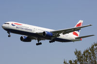 G-BZHA @ EGLL - British Airways, on finals for runway 27L. - by Howard J Curtis