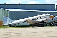 CF-YQG @ CYQF - Douglas DC-3-R4D-1 [4654] (Nunasi Central Airlines) Red Deer~C 23/07/2008 - by Ray Barber
