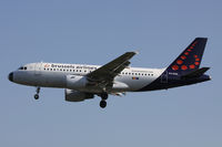 OO-SSQ @ EGLL - Brussels Airlines, on approach to runway 27L. - by Howard J Curtis