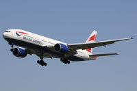 G-YMMC @ EGLL - British Airways, on approach to runway 27L. - by Howard J Curtis