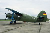 D-FWJH @ EDAX - seen at Rechlin Lärz
