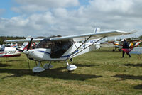 G-CGUU @ EGHP - at the LAA Microlight Trade Fair, Popham - by Chris Hall