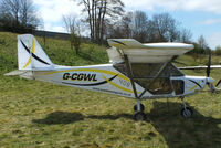 G-CGWL @ EGHP - at the LAA Microlight Trade Fair, Popham - by Chris Hall