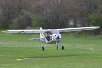 G-CGWL @ EGHP - at the LAA Microlight Trade Fair, Popham - by Chris Hall