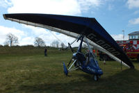 G-OGOD @ EGHP - at the LAA Microlight Trade Fair, Popham - by Chris Hall