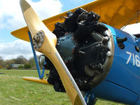 N1731B @ EGHP - Continental R-670-5 seven-cylinder air-cooled radial engine - by Chris Hall