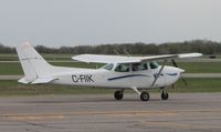 C-FIIK @ KAXN - Cessna 172N Skyhawk departing the ramp to runway 13. - by Kreg Anderson