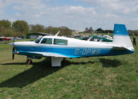 G-OPWS @ EGHP - Mooney M20K at Popham. Ex N1162W - by moxy