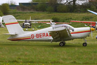 G-BERA @ EGHP - at the LAA Microlight Trade Fair, Popham - by Chris Hall