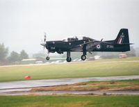 ZF294 @ EGCD - A very wet Woodford Airshow - by Ron Roberts