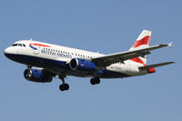 G-EUOC @ EGLL - British Airways, on approach to runway 27L. - by Howard J Curtis