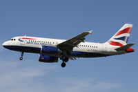 G-EUOG @ EGLL - British Airways, on approach to runway 27L. - by Howard J Curtis