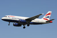 G-EUPM @ EGLL - British Airways, on approach to runway 27L. - by Howard J Curtis
