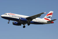 G-EUPT @ EGLL - British Airways, on approach to runway 27L. - by Howard J Curtis