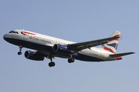 G-EUUW @ EGLL - British Airways, on approach to runway 27L. - by Howard J Curtis