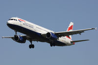 G-EUXK @ EGLL - British Airways, on approach to runway 27L. - by Howard J Curtis