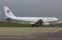 EI-EZO @ EGSH - Being towed to the Air Livery hangar for spray into Bingo Airways C/S... (To become SP-ADK) - by Matt Varley