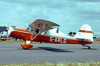 G-ARLG @ EGTC - Beagle Auster D.4/108 [3606] Cranfield~G 03/07/1982. Image taken from a slide. - by Ray Barber