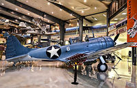 2106 @ KNPA - 1940 Douglas SBD-3 Dauntless BuNo 2106 C/N 632.  This is a model of a veteran of The Battle of Midway. National Naval Aviation Museum TDelCoro May 10, 2013 - by Tomás Del Coro