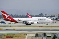 VH-OEJ @ KLAX - Qantas Airways 747-400 - by speedbrds