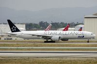JA731A @ KLAX - ANA 777-300 Star Alliance - by speedbrds