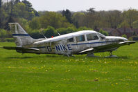 G-NIKE @ EGLM - at White Waltham - by Chris Hall