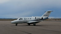 N525JJ @ KPUB - Taxi to parking PUB - by Ronald Barker