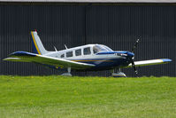 G-BEZP @ EGLM - White Waltham resident - by Chris Hall