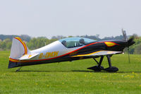 G-DMON @ EGLM - White Waltham resident - by Chris Hall