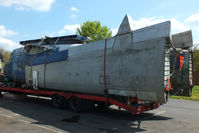 WF137 @ EGTB - on the back of a trailer outside the Parkhouse Aviation yard - by Chris Hall