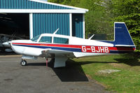 G-BJHB @ EGTB - Zitair flying club - by Chris Hall