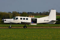 ZK-KCE @ X3HH - Hinton Skydiving Centre - by Chris Hall