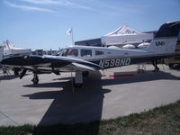 N598ND @ OSH - piper twin at piper dealer at oshkosh - by christian maurer