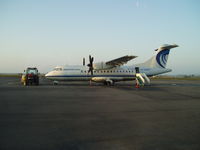EI-CVS @ EICM - About to fly Galway to Manchester. This aircraft is now SX-BPA, with Pantheon Airways - by KeithBHamilton