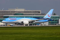 G-TUIA @ EGCC - Thomson's 1st Boeing 787 G-TUIA arriving at Manchester on its delivery flight - by Chris Hall