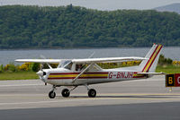 G-BNJH @ EGEO - Preparing for departure from Oban Airport. - by Jonathan Allen