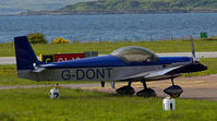 G-DONT @ EGEO - At Oban Airport (North Connel). - by Jonathan Allen