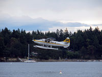 C-FODH - Taking off from Harbour in Nanaimo, BC - by Ray Paquette